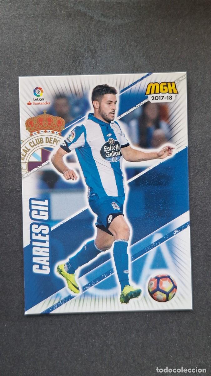 Cromos de f&uacute;tbol: L1 CARLES GIL DEPORTIVO DE LA CORU&Ntilde;A 177 PANINI MEGACRACKS 2017 2018 17 18