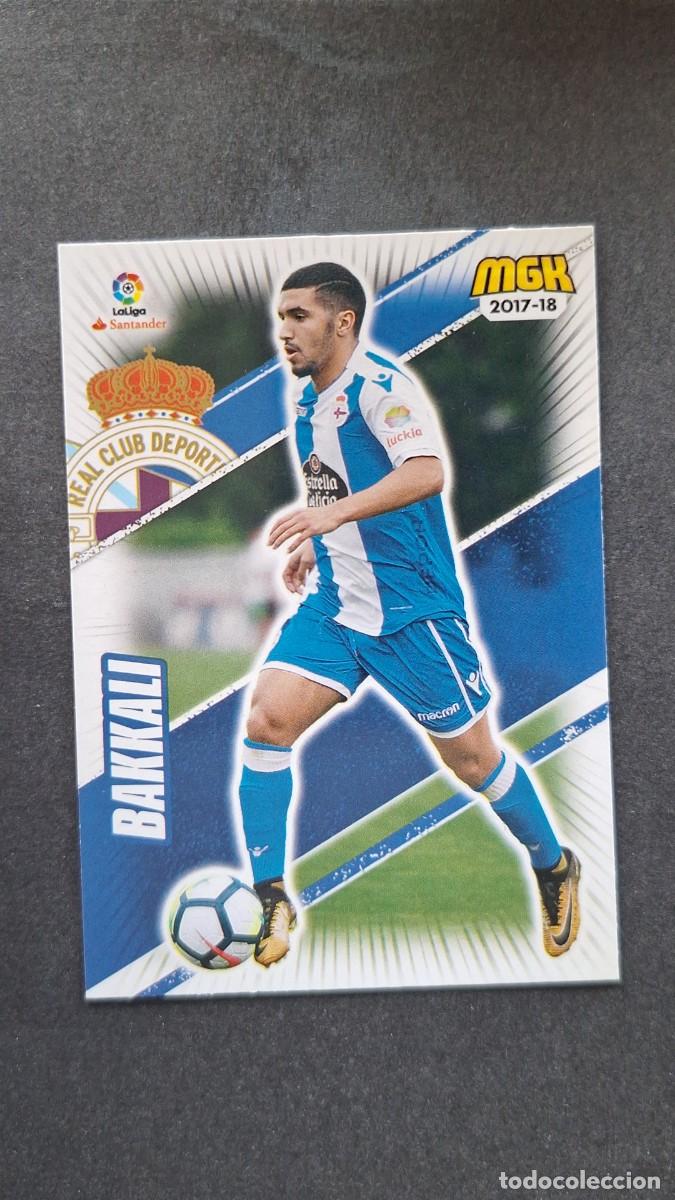 Cromos de f&uacute;tbol: L1 BAKKALI DEPORTIVO DE LA CORU&Ntilde;A 180 PANINI MEGACRACKS 2017 2018 17 18