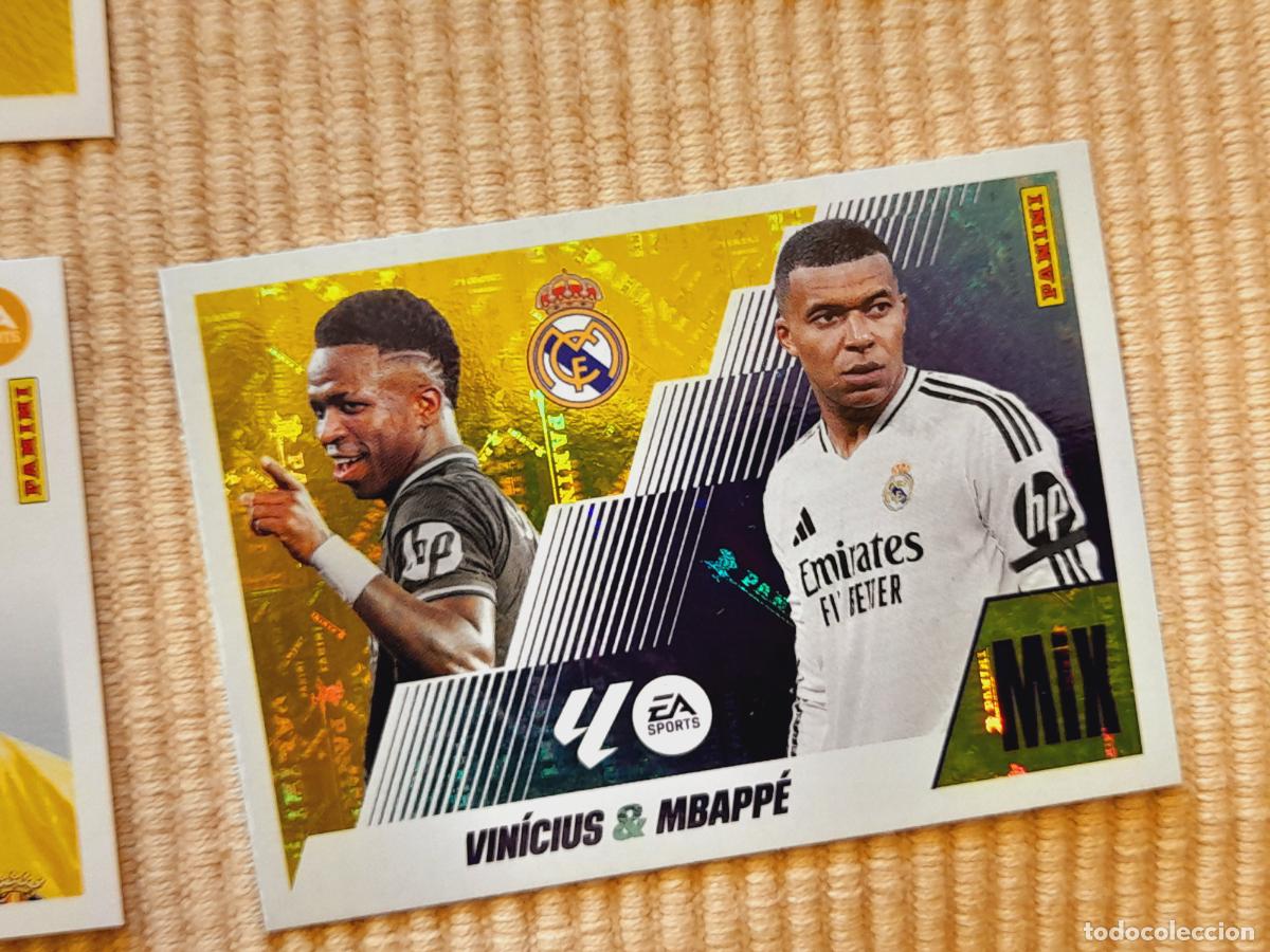 Cromos de f&uacute;tbol: CROMO 22 VINICIUS & MBAPPE (MIX) REAL MADRID LIGA 25-26 2025 2026 ALBUM ESTE