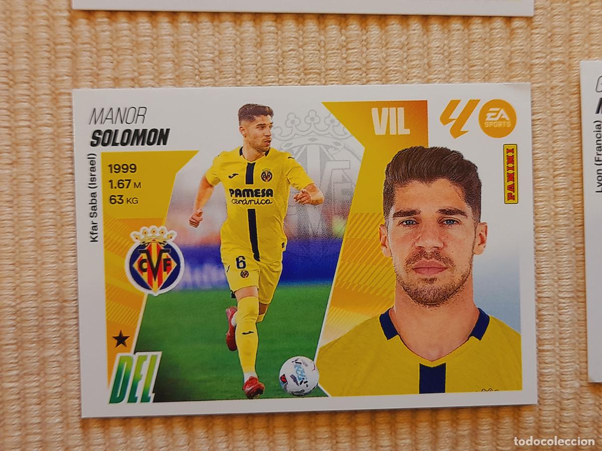 Fu&szlig;ball-Sticker: CROMO 52 SOLOMON (ULTIMOS FICHAJES) VILLARREAL CF LIGA 25-26 2025 2026 ALBUM ESTE