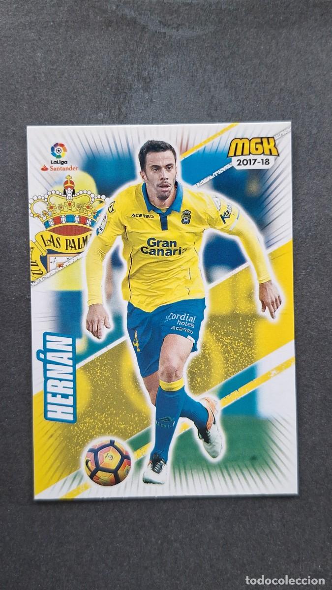 Cromos de f&uacute;tbol: L1 HERNAN U. D. LAS PALMAS 307 PANINI MEGACRACKS 2017 2018 17 18