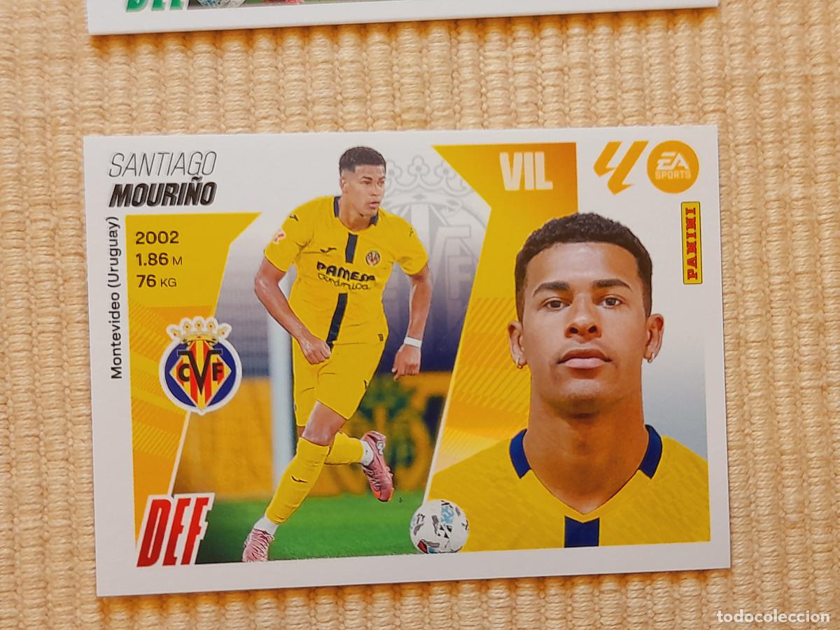 Cromos de f&uacute;tbol: CROMO 30 MOURI&Ntilde;O (ULTIMOS FICHAJES) VILLARREAL CF LIGA 25-26 2025 2026 ALBUM ESTE