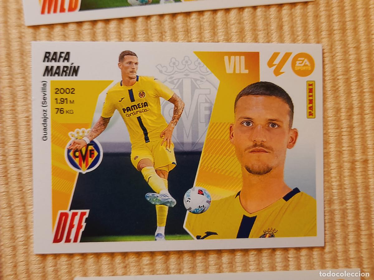 Cromos de f&uacute;tbol: CROMO 5 RAFA MARIN (ULTIMOS FICHAJES) VILLARREAL CF LIGA 25-26 2025 2026 ALBUM ESTE