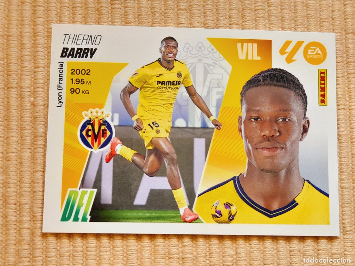 Cromos de f&uacute;tbol: CROMO 20 BARRY (VILLARREAL CF) LIGA 25-26 2025 2026 ALBUM ESTE