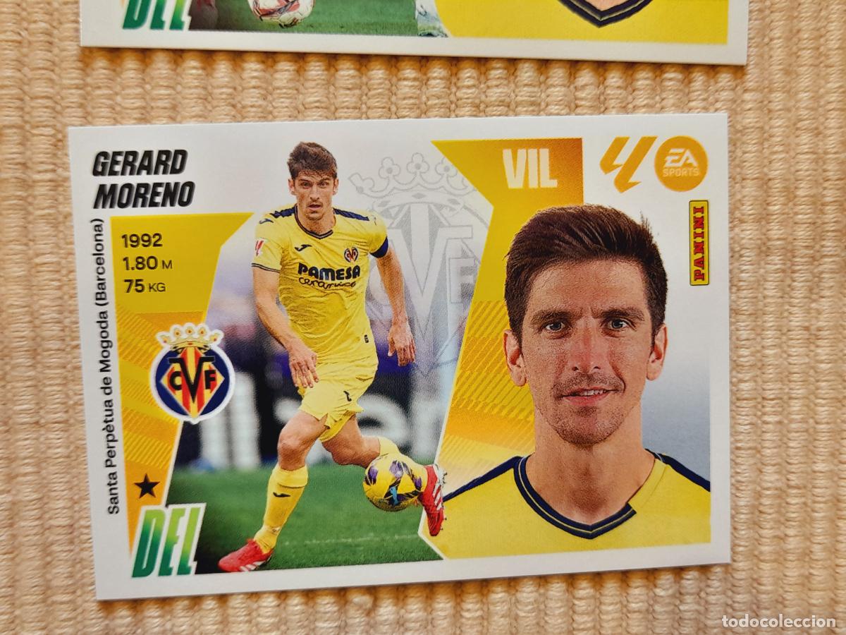 Cromos de f&uacute;tbol: CROMO 18 GERARD MORENO (VILLARREAL CF) LIGA 25-26 2025 2026 ALBUM ESTE