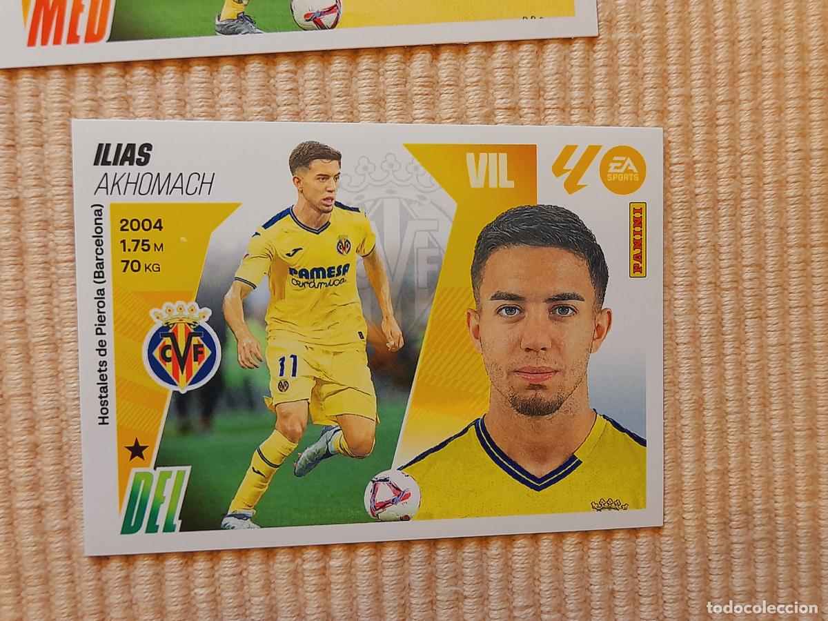 Cromos de f&uacute;tbol: CROMO 16 ILIAS (VILLARREAL CF) LIGA 25-26 2025 2026 ALBUM ESTE