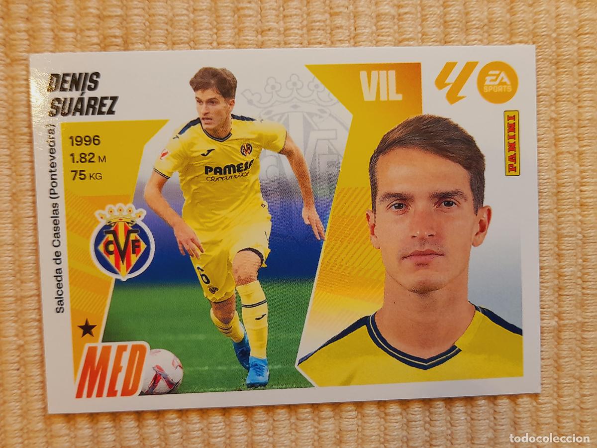 Cromos de f&uacute;tbol: CROMO 14 DENIS SUAREZ (VILLARREAL CF) LIGA 25-26 2025 2026 ALBUM ESTE