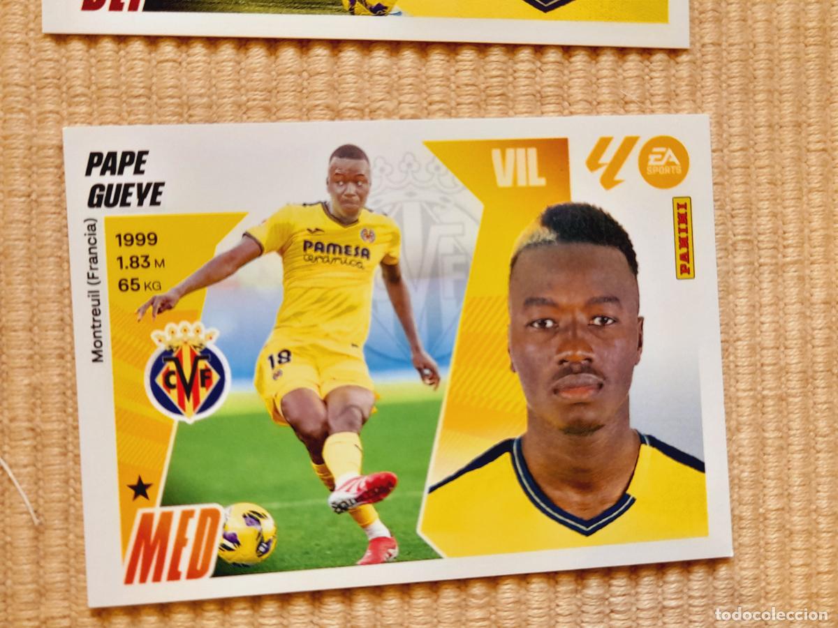 Cromos de f&uacute;tbol: CROMO 12 PAPE GUEYE (VILLARREAL CF) LIGA 25-26 2025 2026 ALBUM ESTE
