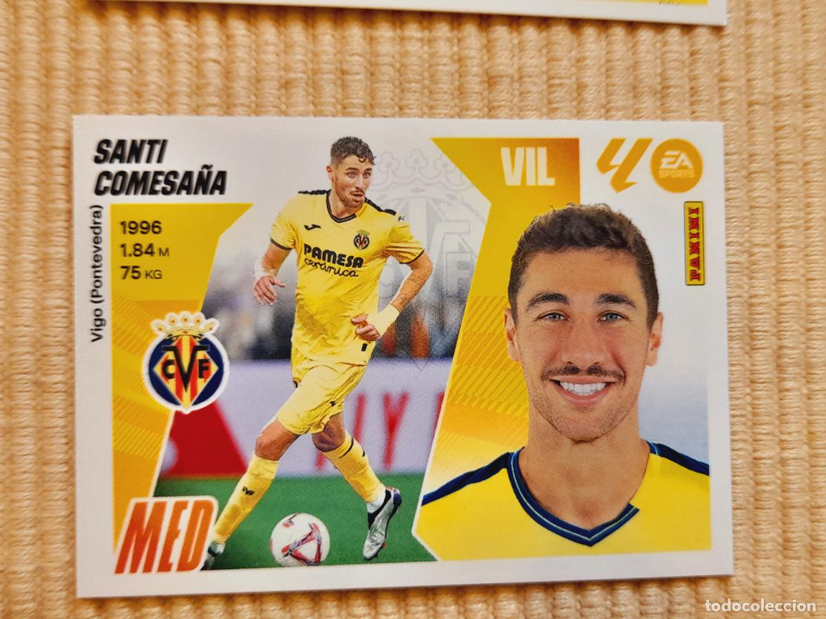 Cromos de f&uacute;tbol: CROMO 11 SANTI COMESA&Ntilde;A (VILLARREAL CF) LIGA 25-26 2025 2026 ALBUM ESTE