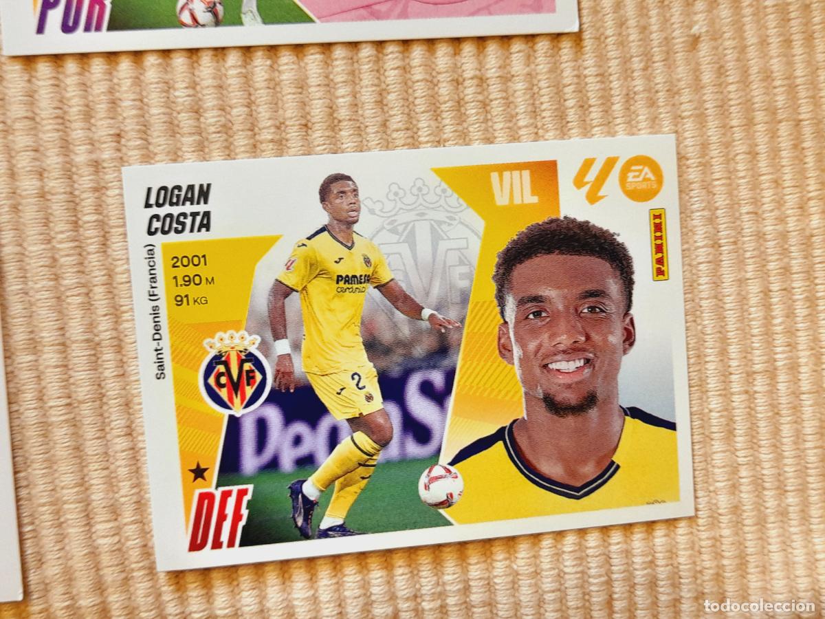 Cromos de f&uacute;tbol: CROMO 7 LOGAN COSTA (VILLARREAL CF) LIGA 25-26 2025 2026 ALBUM ESTE