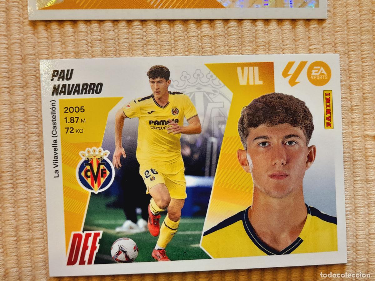 Cromos de f&uacute;tbol: CROMO 5 PAU NAVARRO (VILLARREAL CF) LIGA 25-26 2025 2026 ALBUM ESTE