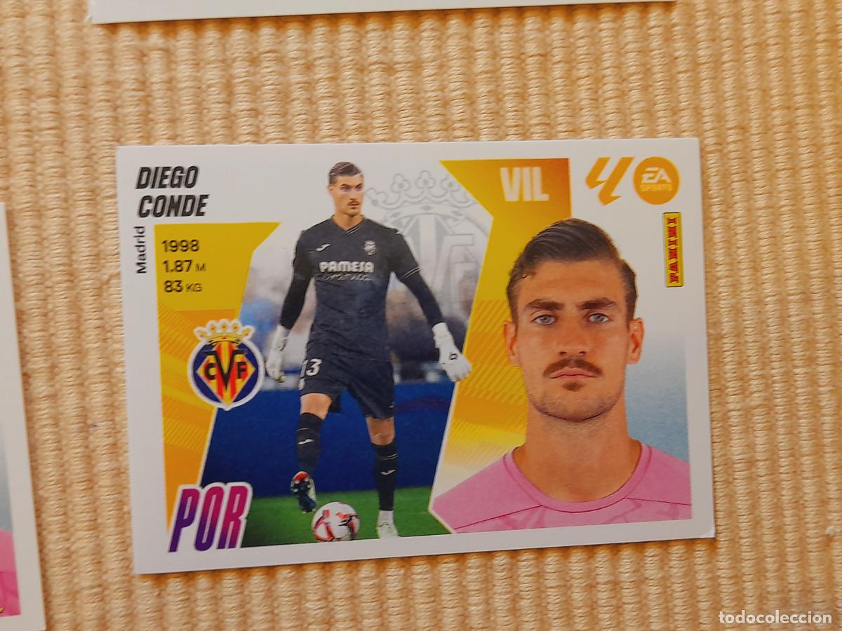 Cromos de f&uacute;tbol: CROMO 4 DIEGO CONDE (VILLARREAL CF) LIGA 25-26 2025 2026 ALBUM ESTE