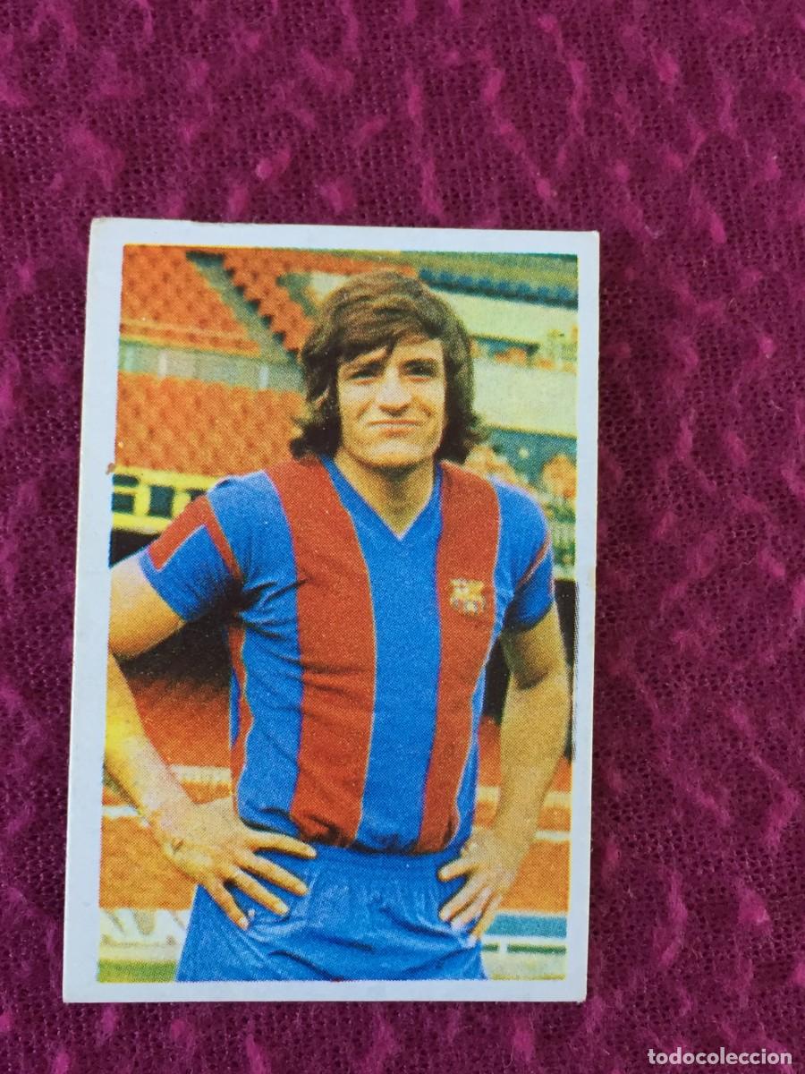 Cromos de f&uacute;tbol: HEREDIA DEL BARCELONA N&ordm; 92 ALBUM RUIZ ROMERO LIGA 1976- 1977 ( 76- 77)