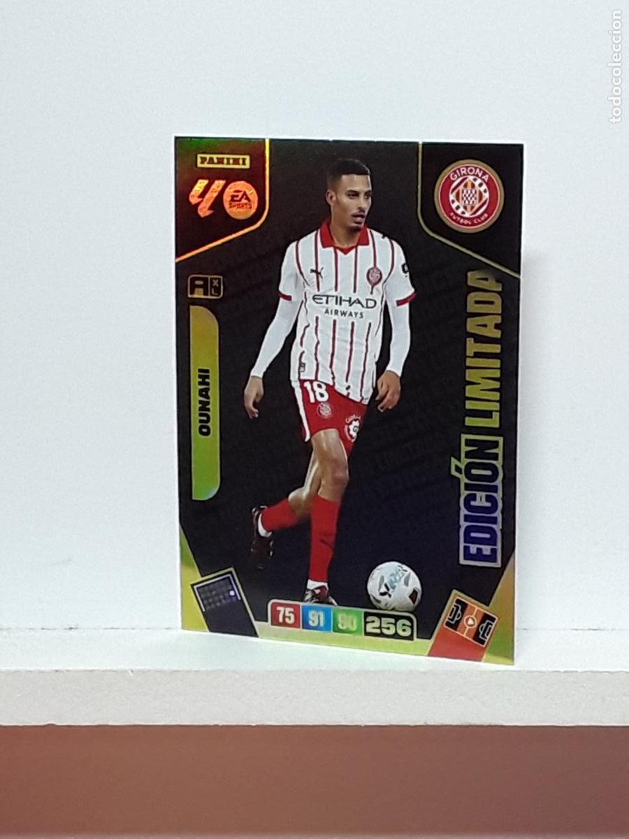 Cromos de f&uacute;tbol: ADRENALYN 2025 2026 25 26 ALBUM PANINI LIGA N LIMITADA GIRONA OUNAHI