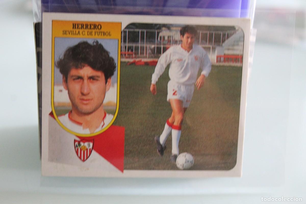 Cromos de Futebol: ESTE 91 92 HERRERO BAJA RECUPERADO DE &Aacute;LBUM