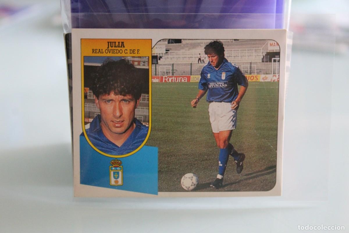 Cromos de Futebol: ESTE 91 92 JULI&Aacute; BAJA RECUPERADO DE &Aacute;LBUM