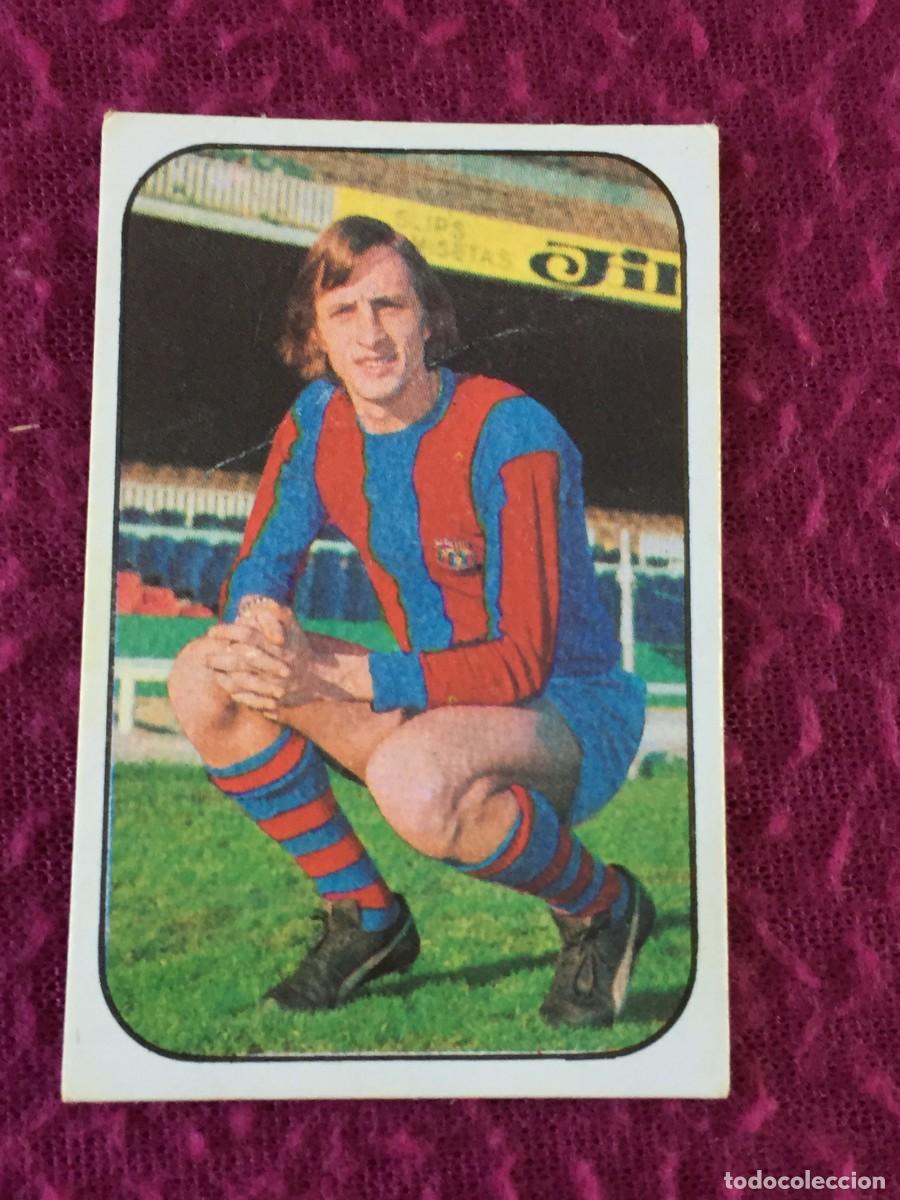 Cromos de Futebol: 76 77 1976 1977 CRUYFF CRUIFF FCB BARCELONA EDICIONES ESTE SIN PEGAR NUNCA PEGADO