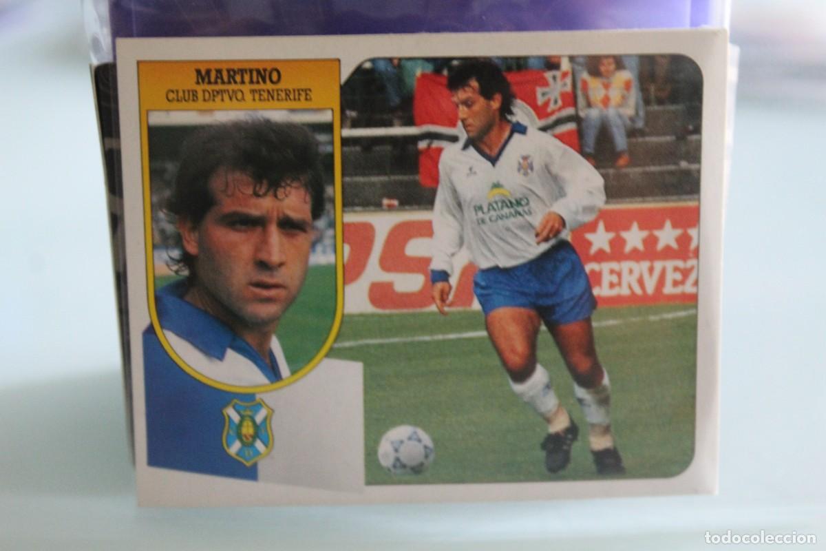 Cromos de f&uacute;tbol: ESTE 91 92 MARTINO BAJA RECUPERADO DE &Aacute;LBUM