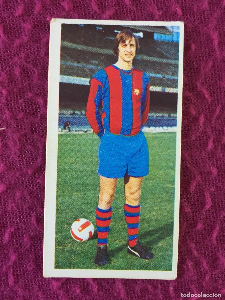 Cromos de f&uacute;tbol: CROMO CRUYFF 1975 1976 75 76 ED ESTE -- SIN PEGAR NUNCA