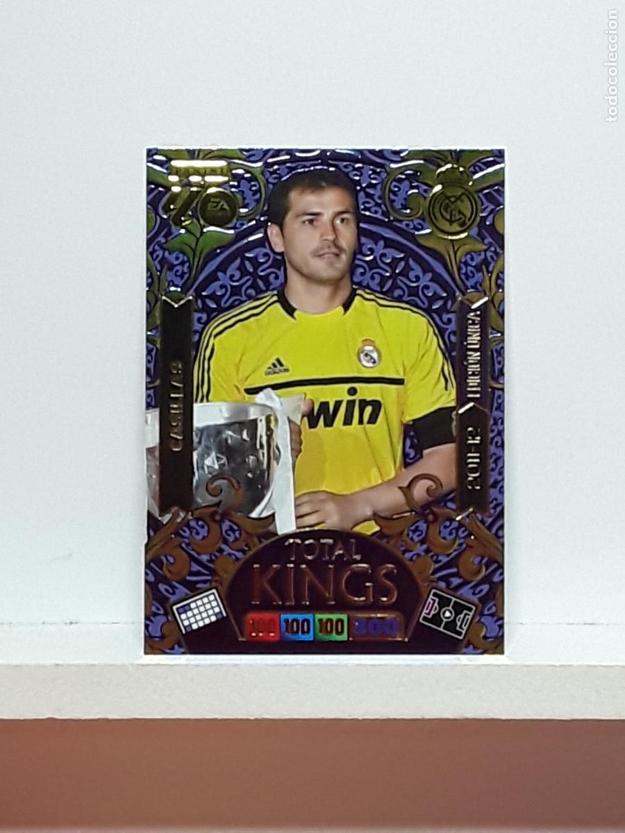Cromos de f&uacute;tbol: ADRENALYN 2025 2026 25 26 ALBUM PANINI LIGA N LIMITADA REAL MADRID TOTAL KINGS CASILLAS