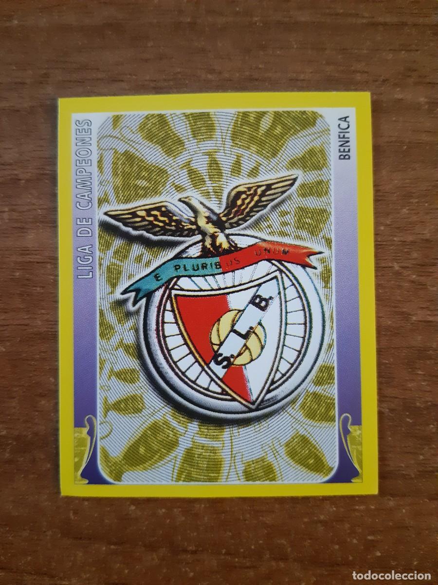 Cromos de f&uacute;tbol: N&deg;525 ESCUDO BENFICA SUPER CAMPEONATO 98-99 PANINI SPORTS. NUNCA PEGADO, SIN PEGAR