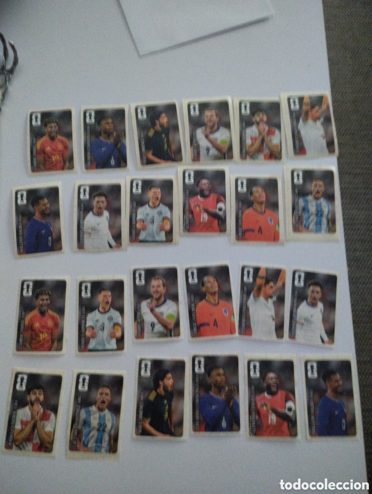 Figurine di Calcio: 2 Lotes completos de Cocacola Panini mundial originales