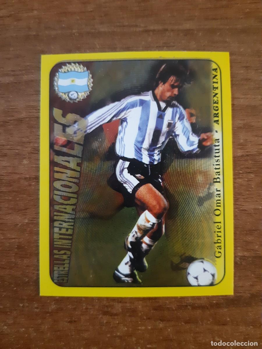 Figurine di Calcio: N&deg;520 GABRIEL OMAR BATISTUTA ARGENTINA SUPER CAMPEONATO 98-99 PANINI SPORTS. NUNCA PEGADO, SIN PEGAR