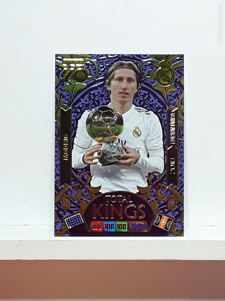 Cromos de f&uacute;tbol: ADRENALYN 2025 2026 25 26 ALBUM PANINI LIGA N LIMITADA REAL MADRID TOTAL KINGS MODRIC