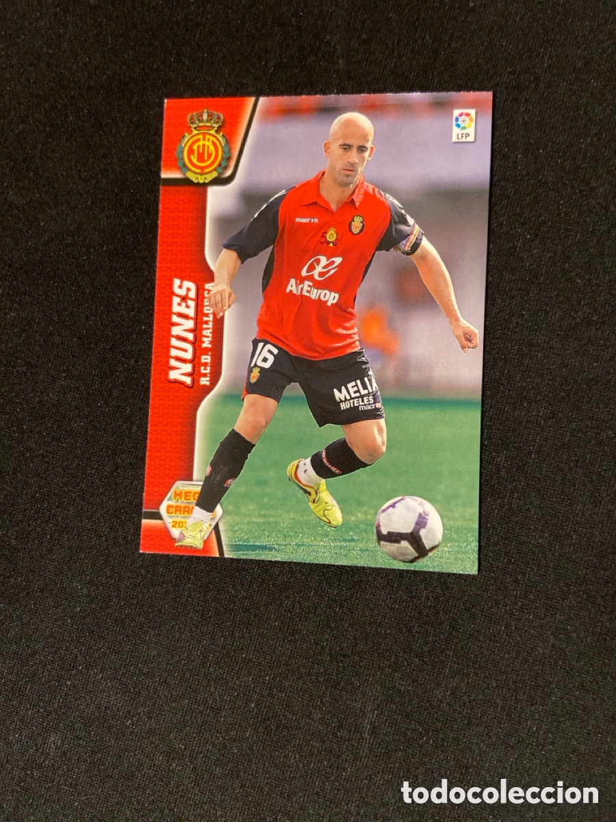 Cromos de f&uacute;tbol: NUNES 205 (MALLORCA) PANINI