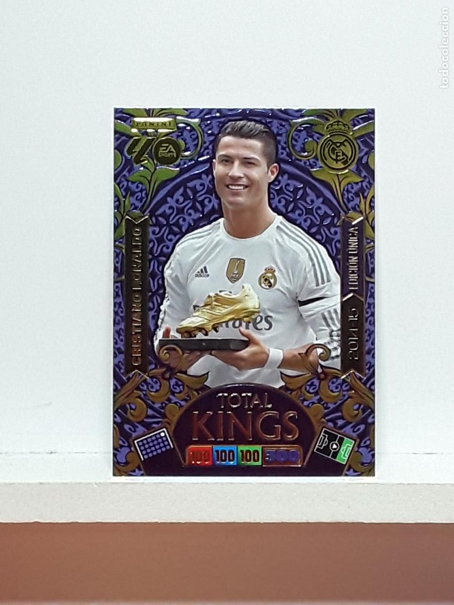 Cromos de f&uacute;tbol: ADRENALYN 2025 2026 25 26 ALBUM PANINI LIGA N LIMITADA REAL MADRID KINGS CRISTIANO RONALDO 2016