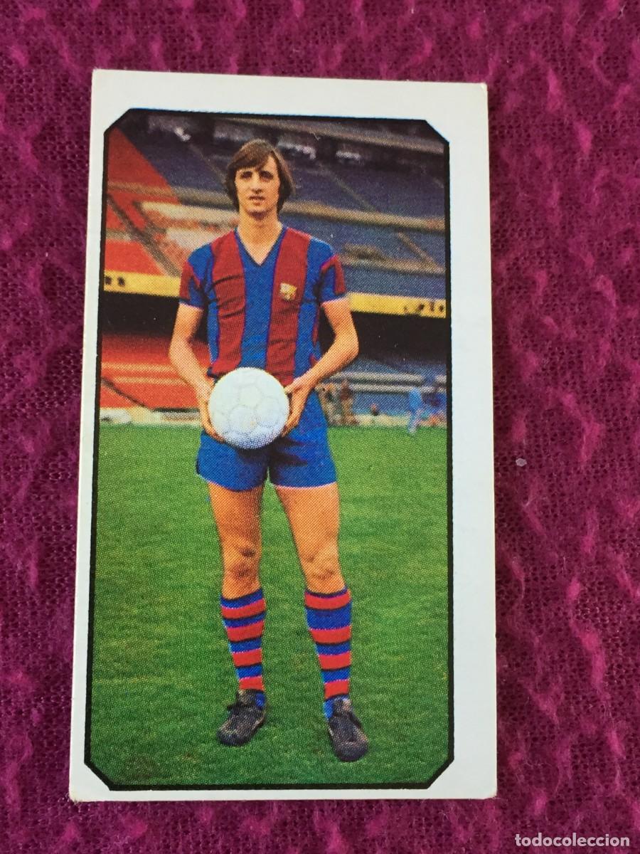 Cromos de f&uacute;tbol: CRUYFF 1977 1978 77 78 ED ESTE CROMOS SIN PEGAR NUNCA - ORIGINAL