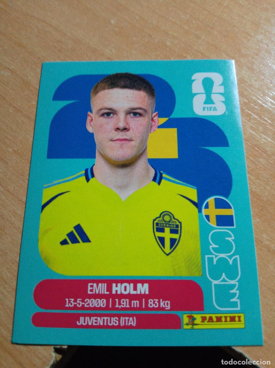 Cromos de f&uacute;tbol: HOLM SUECIA SWE 5 MUNDIAL FIFA WORLD CUP 2026 26 PANINI STICKERS NUEVO