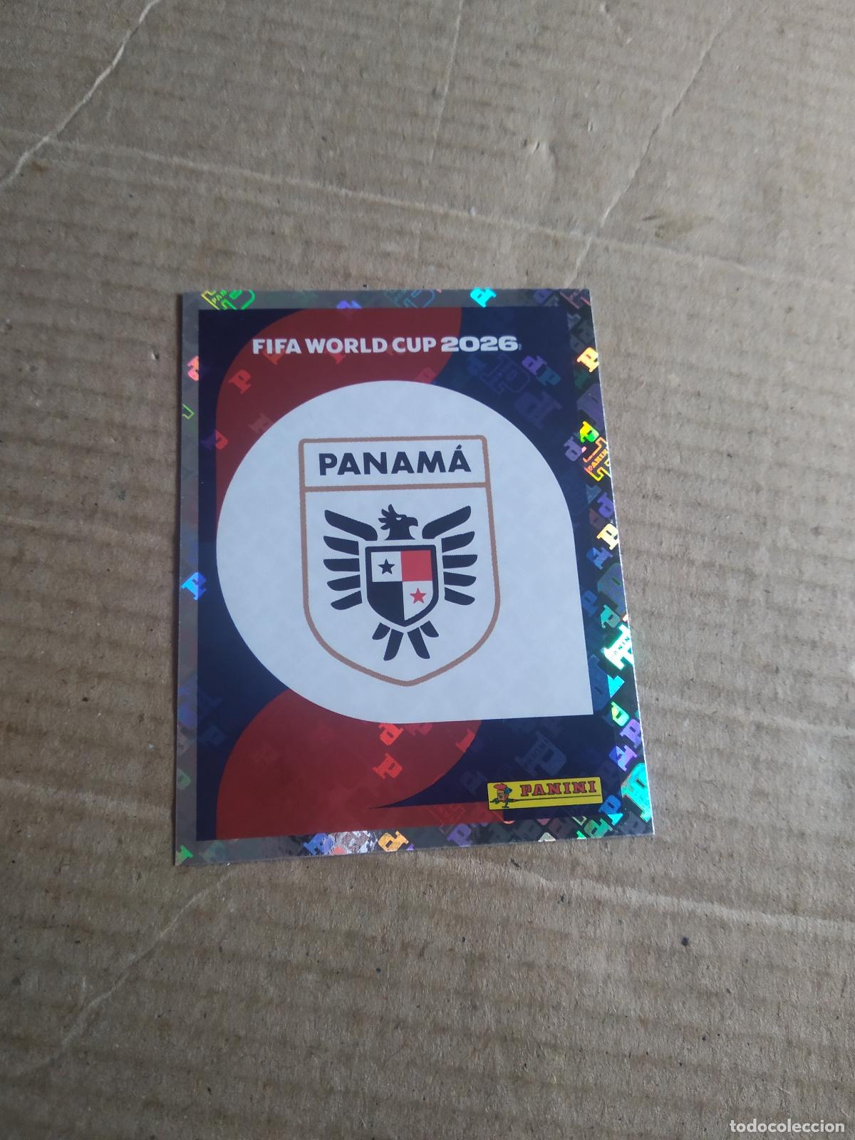 Cromos de f&uacute;tbol: PAN 1 ESCUDO PANAMA CROMO FUTBOL PANINI MUNDIAL 2026 WORLD CUP COPA MUNDO