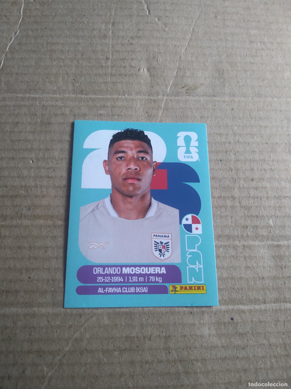 Cromos de f&uacute;tbol: PAN 2 ORLANDO MOSQUERA PANAMA CROMO FUTBOL PANINI MUNDIAL 2026 WORLD CUP COPA MUNDO