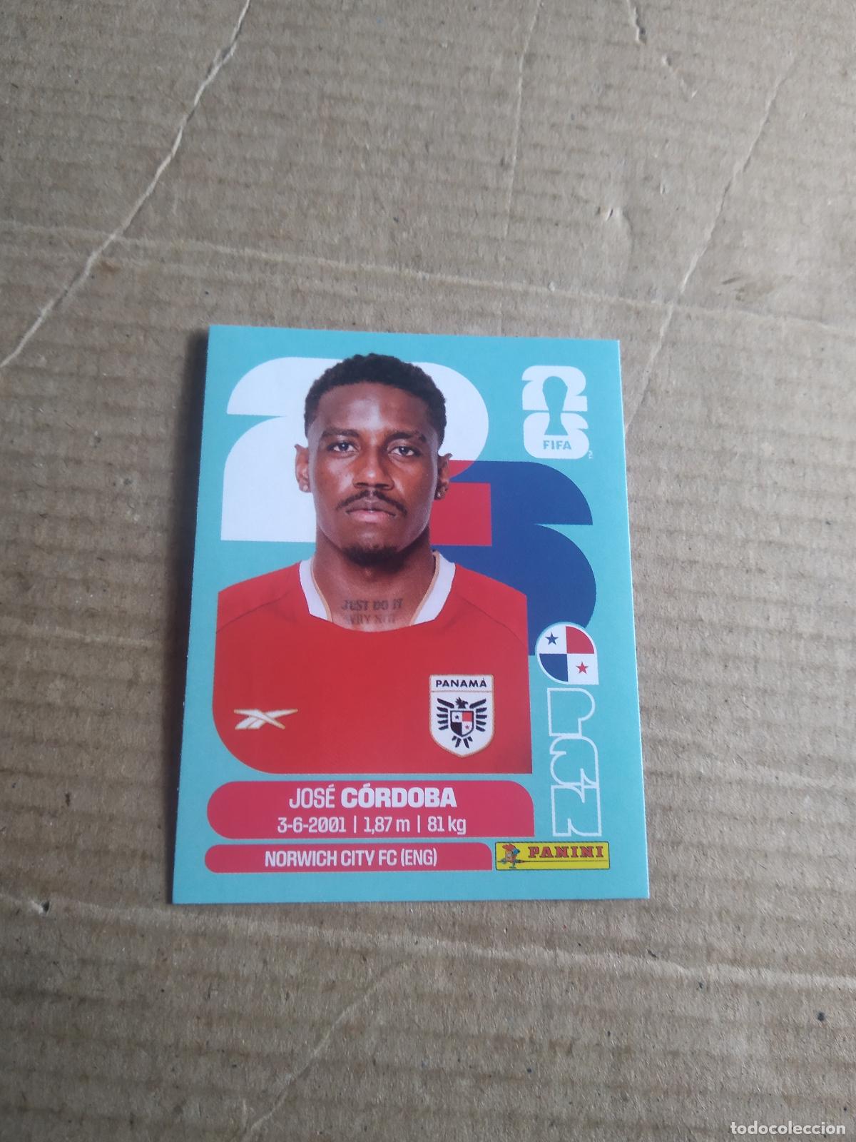 Cromos de f&uacute;tbol: PAN 8 JOSE CORDOBA PANAMA CROMO FUTBOL PANINI MUNDIAL 2026 WORLD CUP COPA MUNDO