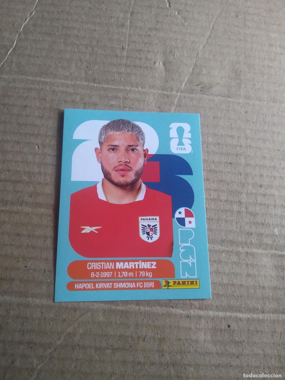 Cromos de f&uacute;tbol: PAN 10 CRISTIAN MARTINEZ PANAMA CROMO FUTBOL PANINI MUNDIAL 2026 WORLD CUP COPA MUNDO