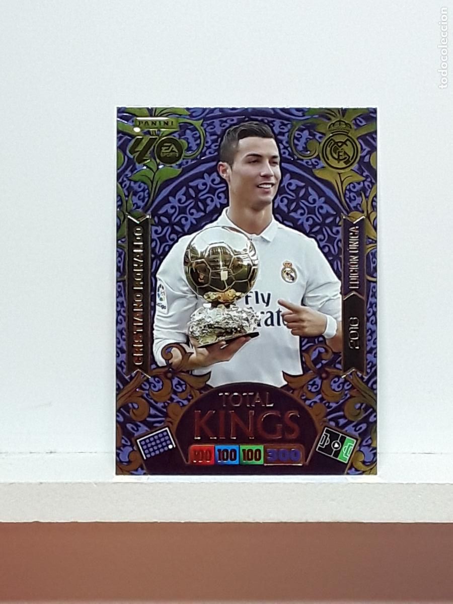 Cromos de f&uacute;tbol: ADRENALYN 2025 2026 25 26 ALBUM PANINI LIGA N LIMITADA REAL MADRID KINGS CRISTIANO RONALDO 2016