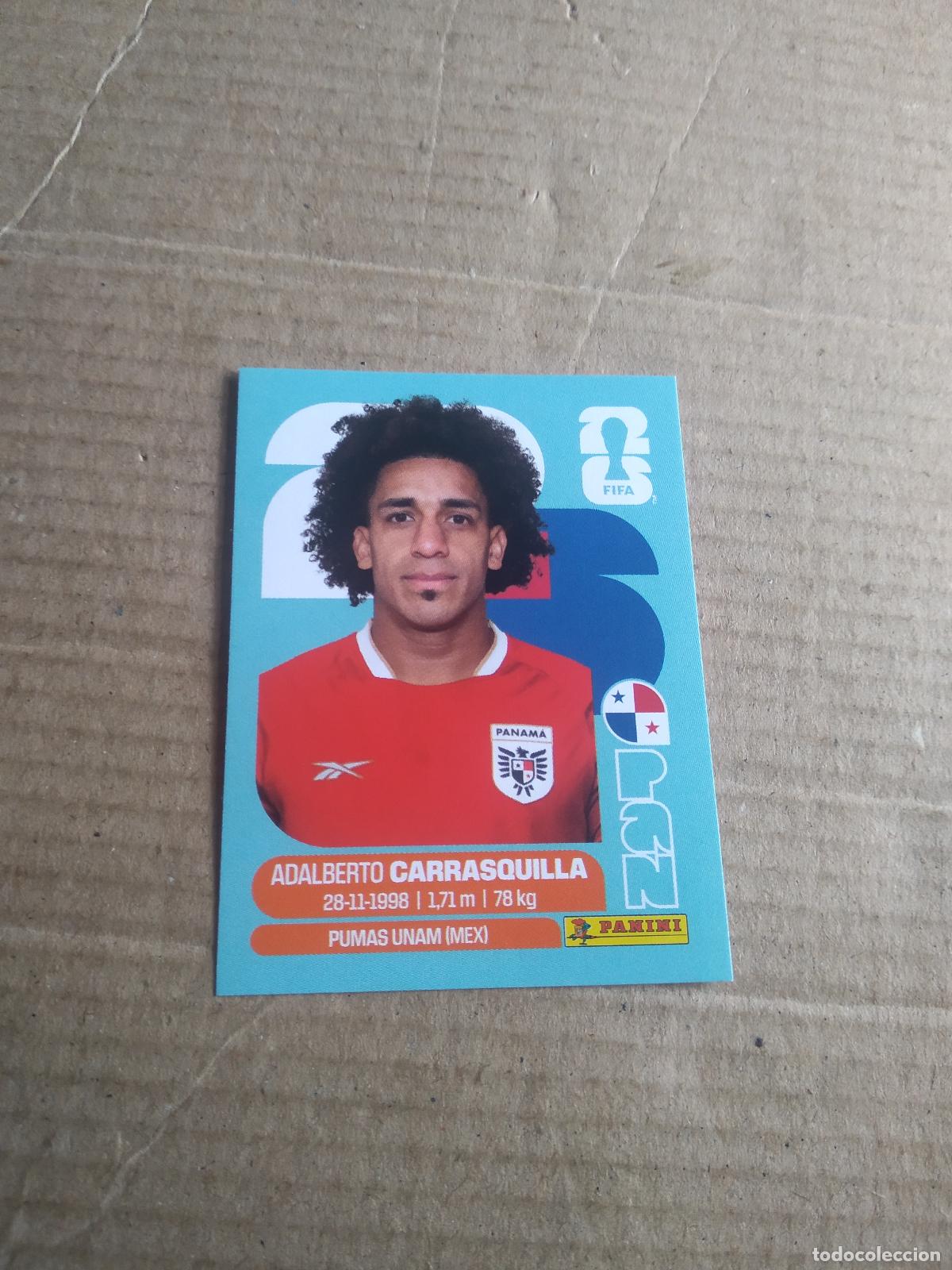 Cromos de f&uacute;tbol: PAN 12 ADALBERTO CARRASQUILLA PANAMA CROMO FUTBOL PANINI MUNDIAL 2026 WORLD CUP COPA MUNDO