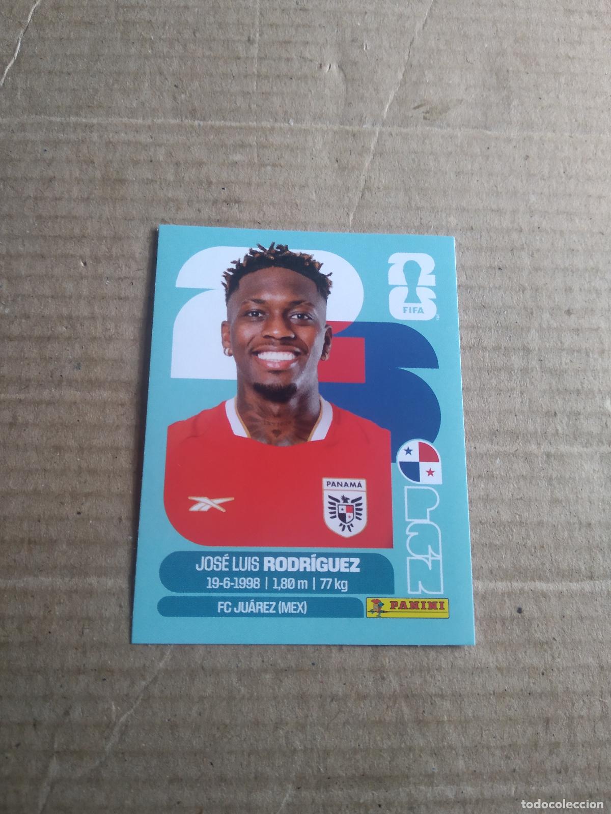Football Stickers: PAN 19 JOSE LUIS RODRIGUEZ PANAMA CROMO FUTBOL PANINI MUNDIAL 2026 WORLD CUP COPA MUNDO