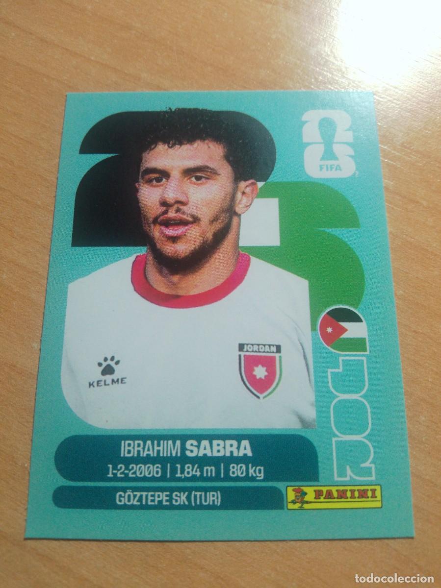 Cromos de f&uacute;tbol: JOR 20 IBRAHIM SABRA JORDANIA MUNDIAL FIFA WORLD CUP 2026 26 PANINI STICKERS NUEVO