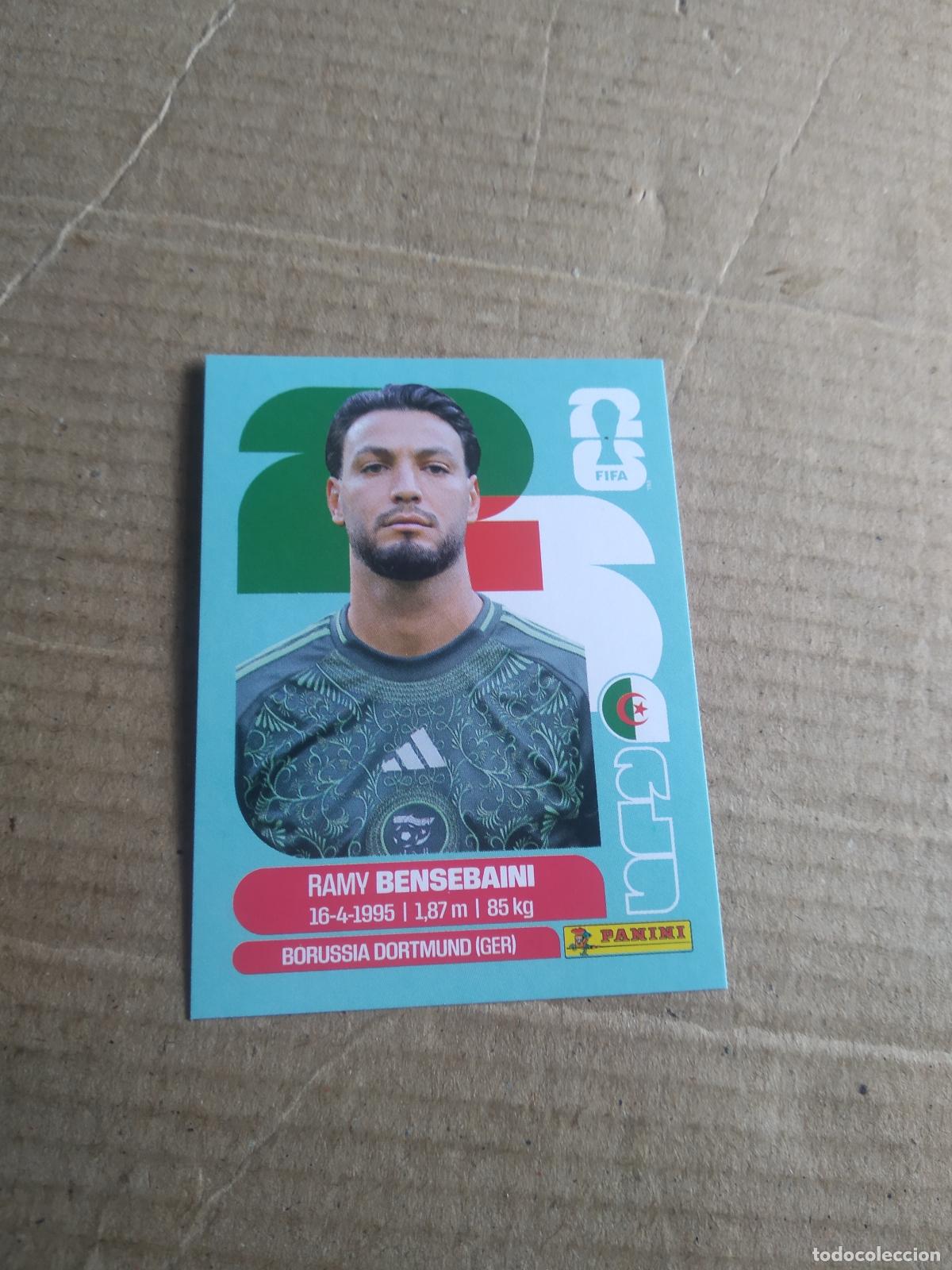 Cromos de f&uacute;tbol: ALG 3 RAMY BENSEBAINI ARGELIA CROMO FUTBOL PANINI MUNDIAL 2026 WORLD CUP COPA MUNDO