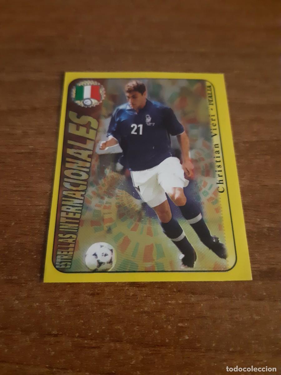 Cromos de f&uacute;tbol: N&deg;504 CHRISTIAN VIERI ITALIA SUPER CAMPEONATO 98-99 PANINI SPORTS. NUNCA PEGADO, SIN PEGAR