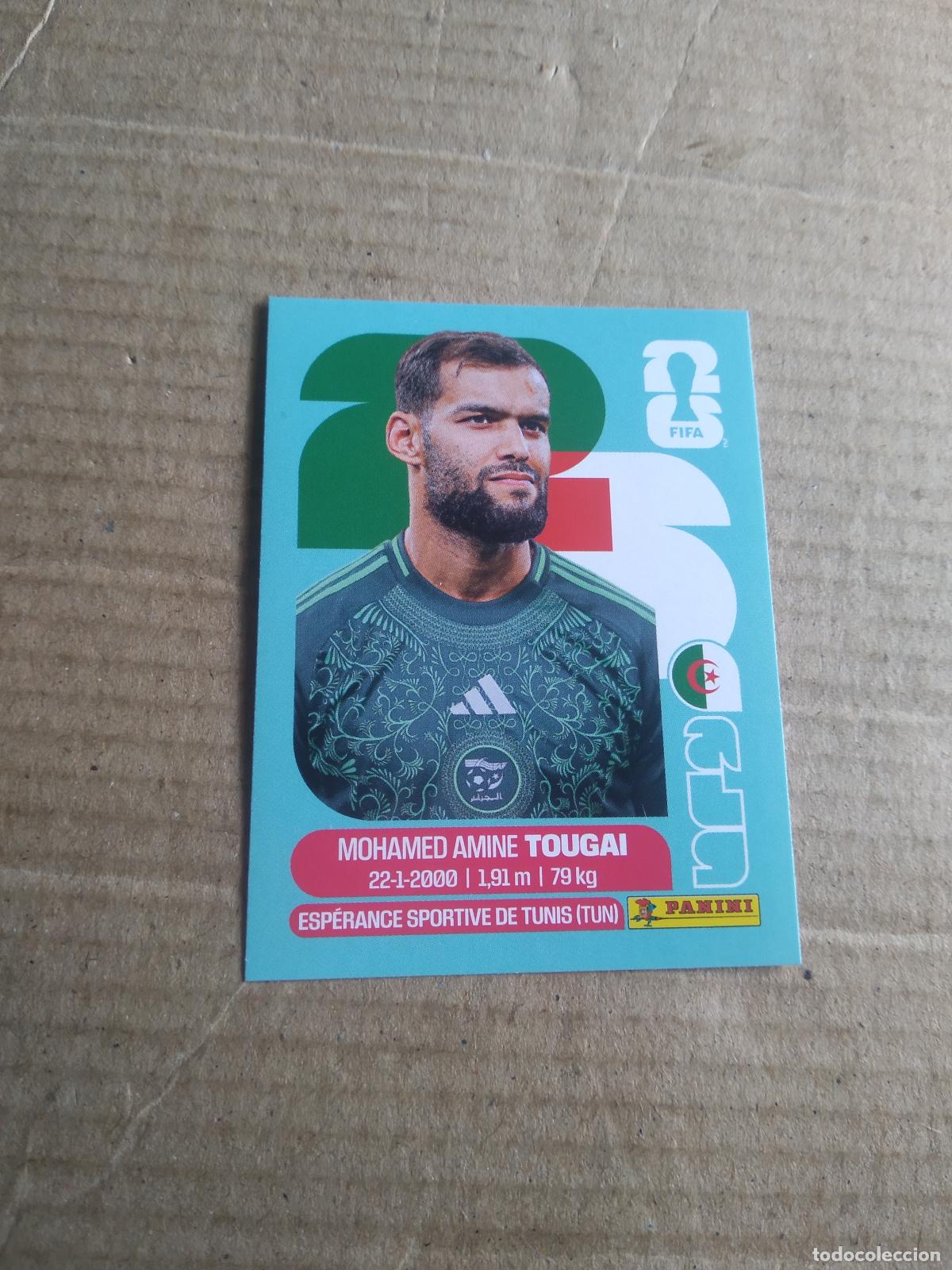 Cromos de f&uacute;tbol: ALG 6 MOHAMED AMINE TOUGAI ARGELIA CROMO FUTBOL PANINI MUNDIAL 2026 WORLD CUP COPA MUNDO