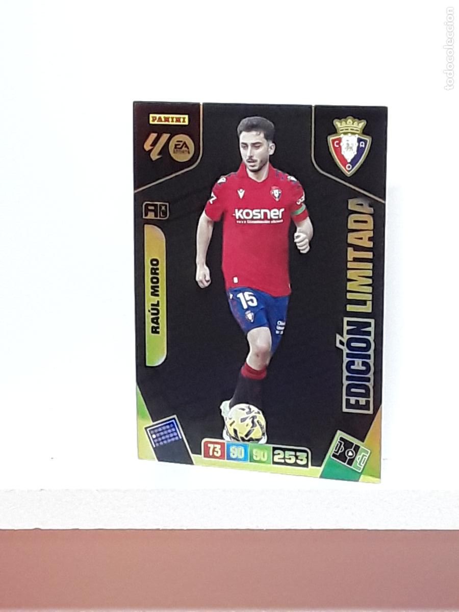 Cromos de f&uacute;tbol: ADRENALYN 2025 2026 25 26 ALBUM PANINI LIGA N LIMITADA OSASUNA RAUL MORO