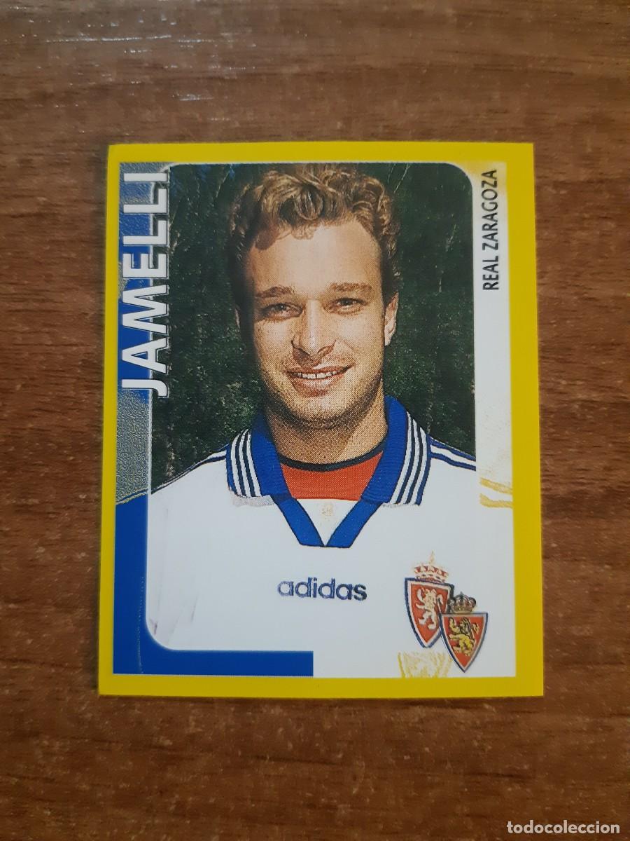 Cromos de f&uacute;tbol: N&deg;499 JAMELLI ZARAGOZA SUPER CAMPEONATO 98-99 PANINI SPORTS. NUNCA PEGADO, SIN PEGAR