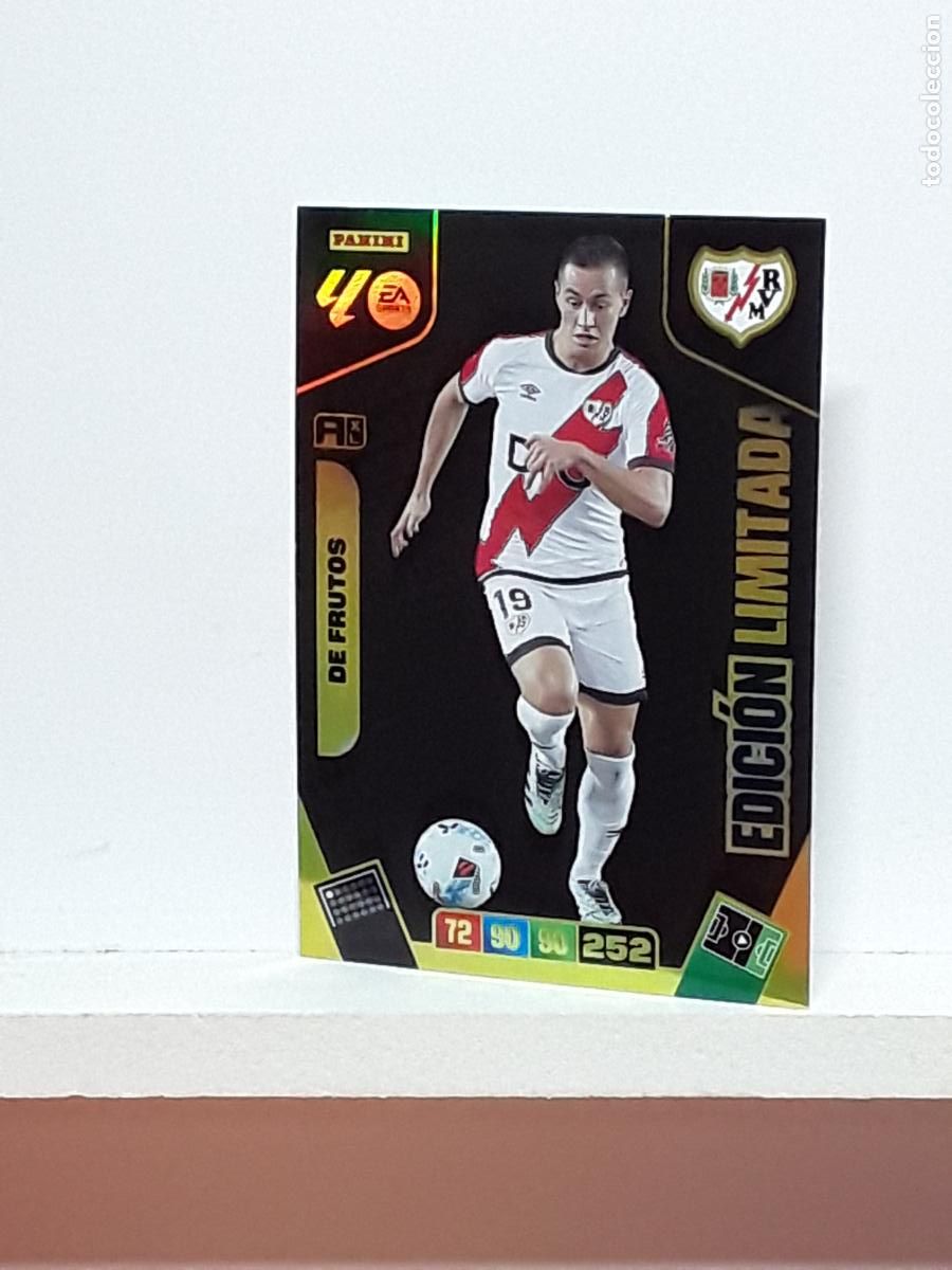 Cromos de f&uacute;tbol: ADRENALYN 2025 2026 25 26 ALBUM PANINI LIGA N LIMITADA RAYO VALLECANO DE FRUTOS