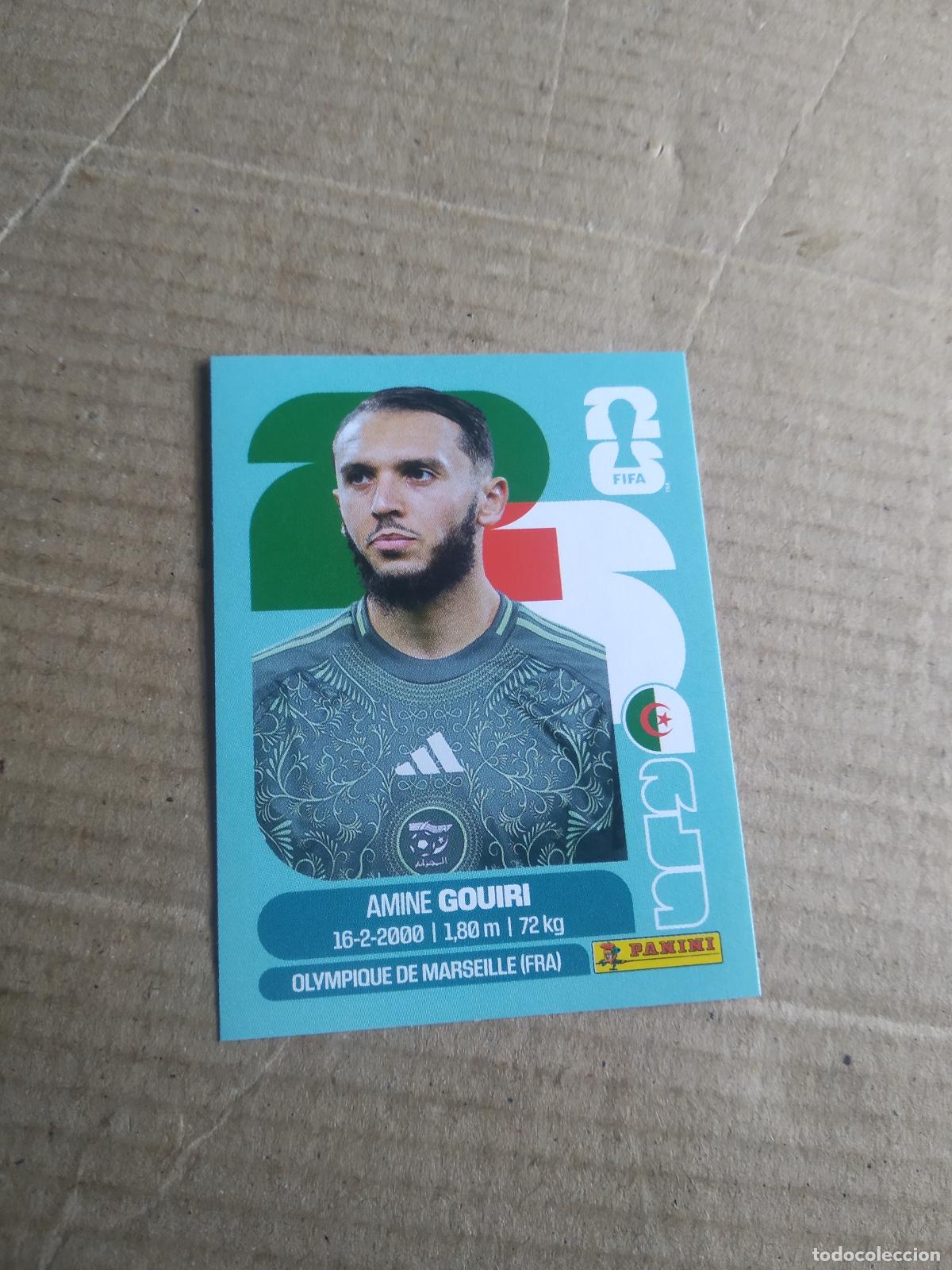 Cromos de f&uacute;tbol: ALG 18 AMINE GOUIRI ARGELIA CROMO FUTBOL PANINI MUNDIAL 2026 WORLD CUP COPA MUNDO