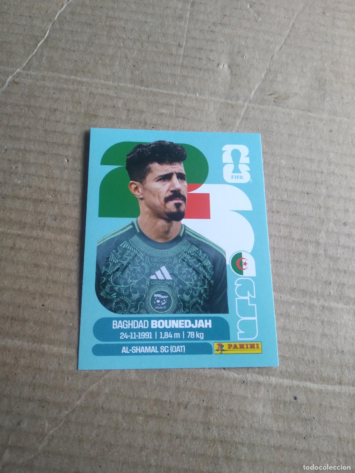 Cromos de f&uacute;tbol: ALG 19 BAGHDAD BOUNEDJAH ARGELIA CROMO FUTBOL PANINI MUNDIAL 2026 WORLD CUP COPA MUNDO