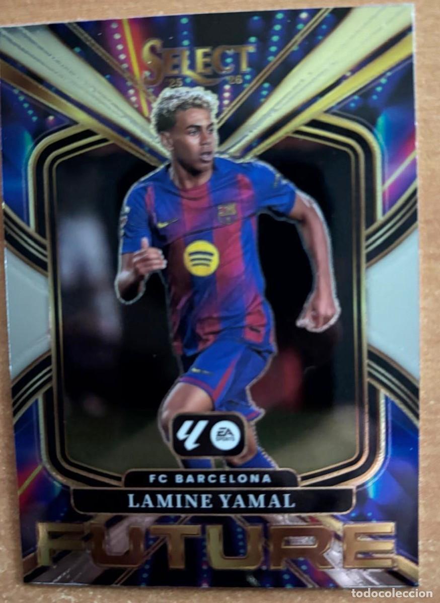 Cromos de f&uacute;tbol: PANINI SELECT LA LIGA SOCCER 2025-2026 25 26 LAMINE YAMAL (FC BARCELONA) FUTURE
