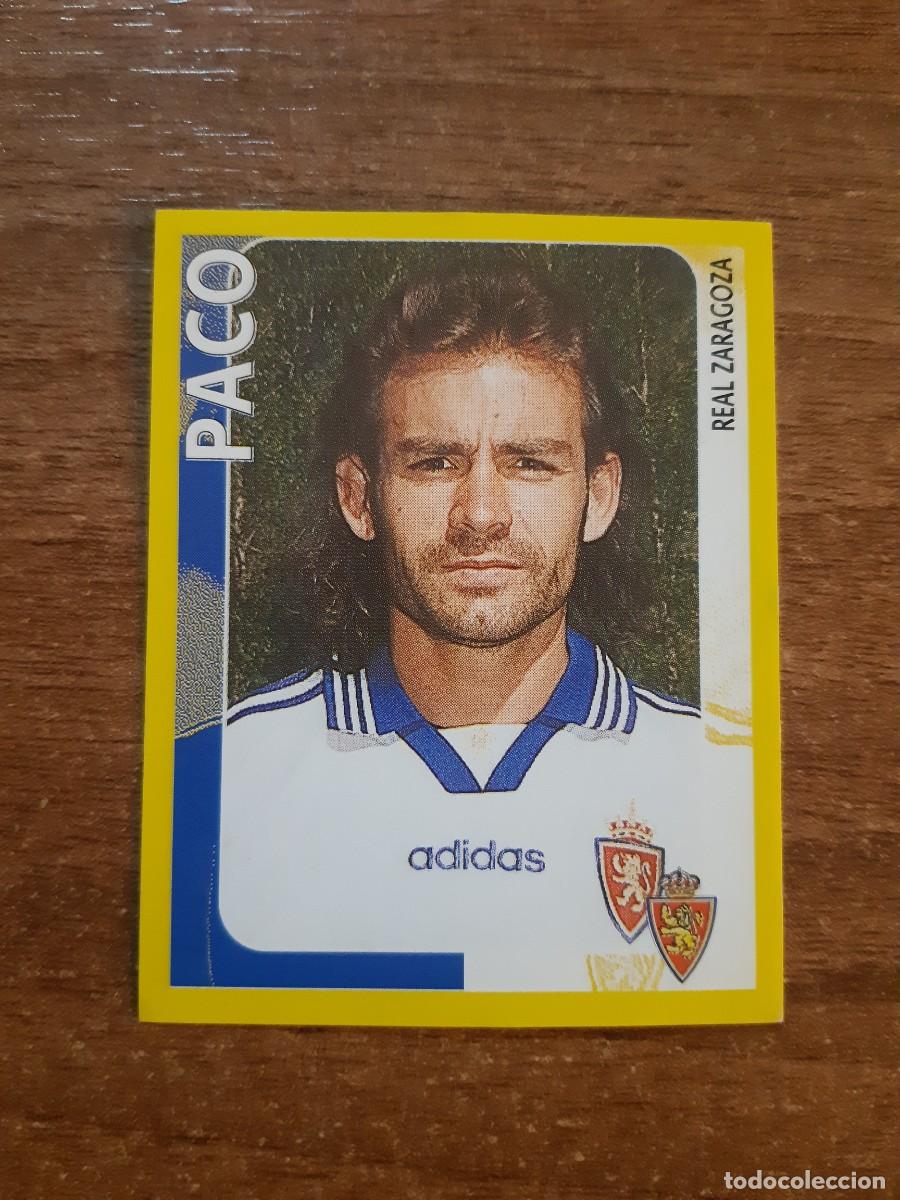 Cromos de f&uacute;tbol: N&deg;487 PACO J&Eacute;MEZ ZARAGOZA SUPER CAMPEONATO 98-99 PANINI SPORTS. NUNCA PEGADO, SIN PEGAR